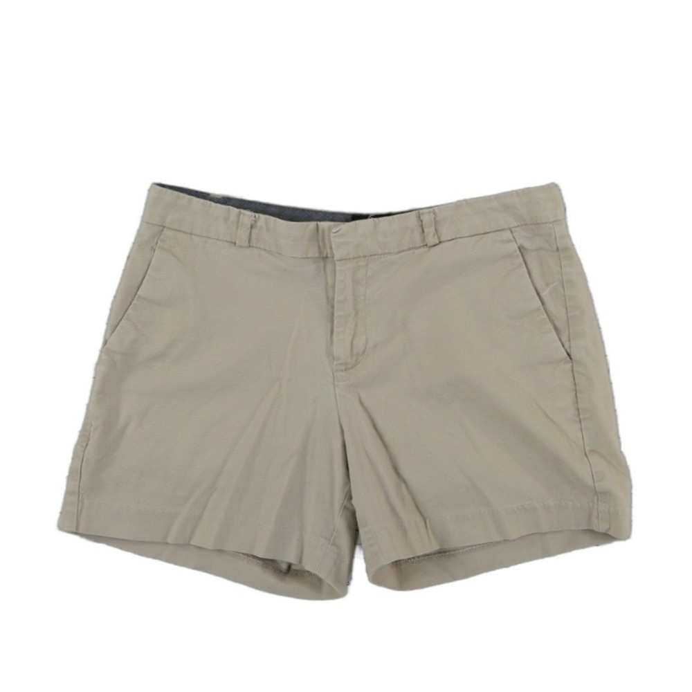 Banana Republic Chino Shorts Women's Size 2 Tan Khaki Cotton Stretch